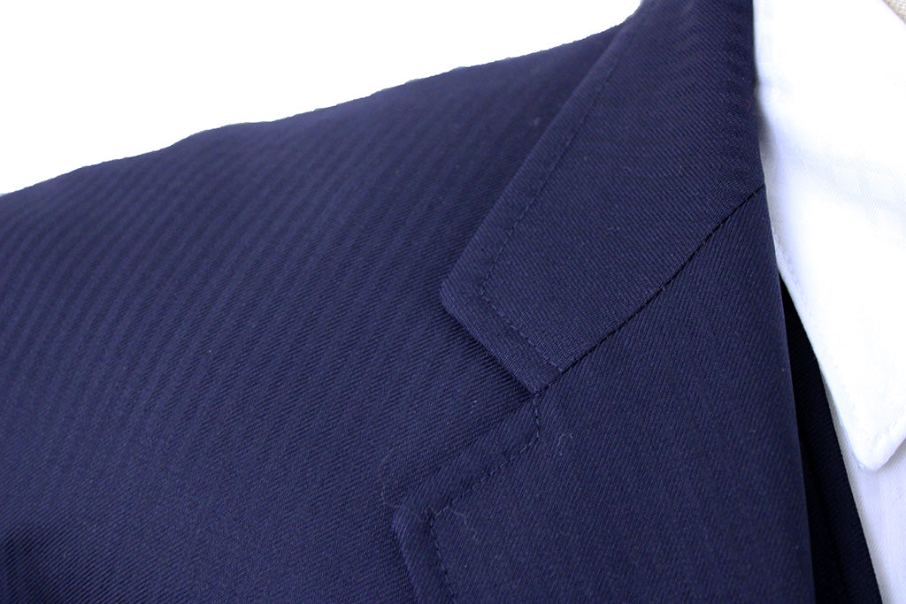 Men's Suit RJ Becht Navy Herringbone