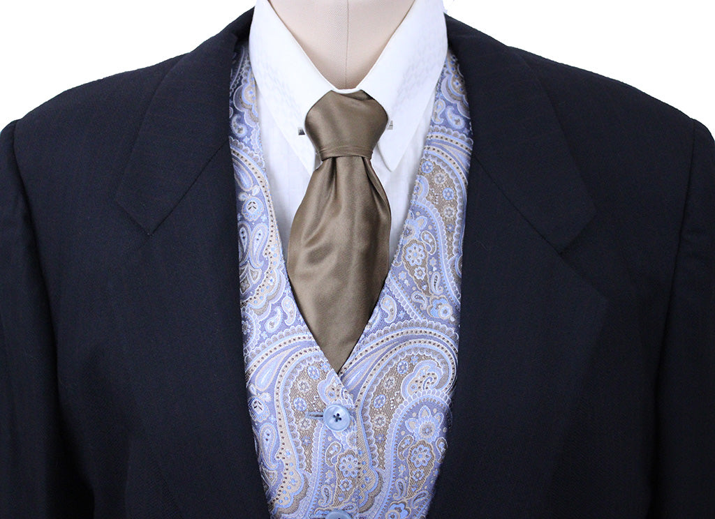 Day Suit Carl Meyers Navy with Maroon Pinstripe