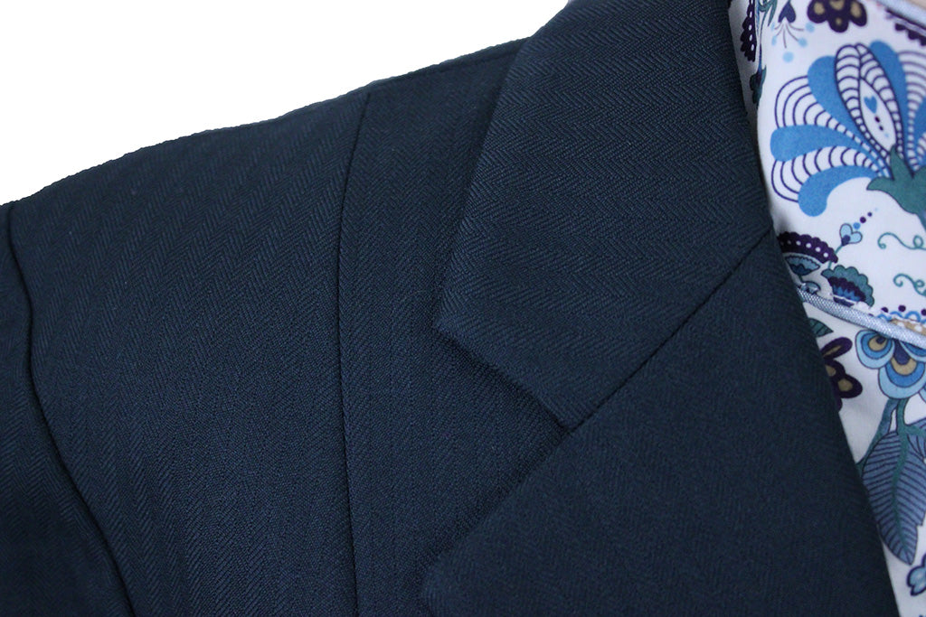 Hunt Coat Elite Teal Herringbone