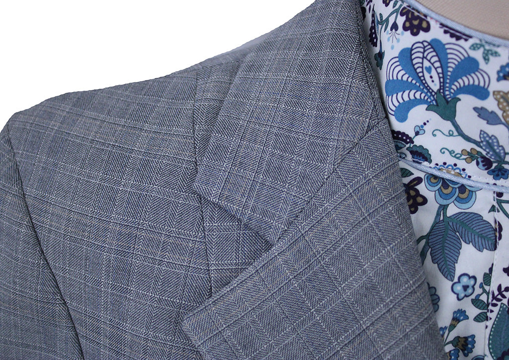 Hunt Coat Sterling Essential Collection Grey Box Check