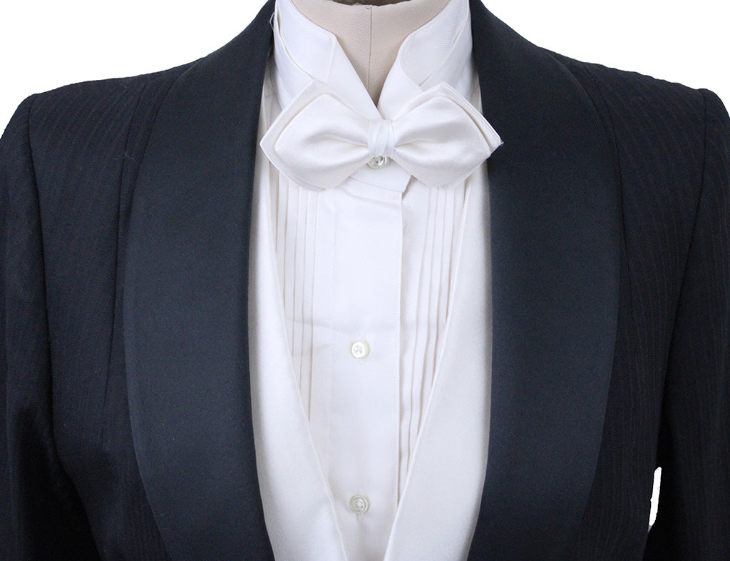 Formal Chavez Black with Gold Pinstripe and EXTRA FABRIC