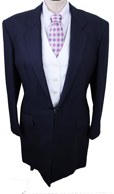 Day Suit Hartmeyer Navy Herringbone