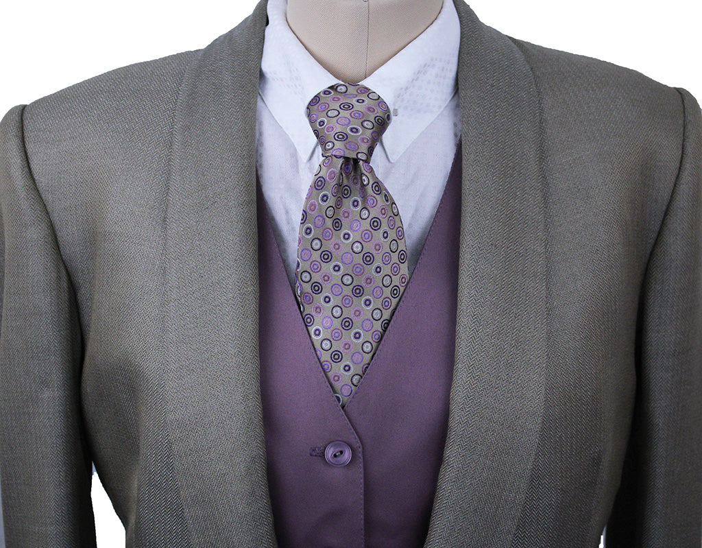 Day Coat Carl Meyers Champagne Herringbone Sheen
