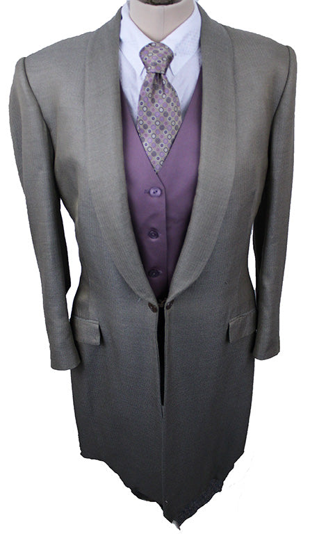 Day Coat Carl Meyers Champagne Herringbone Sheen