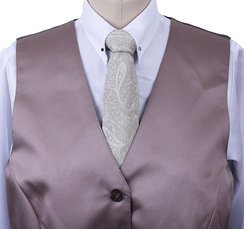 Vest Hawkewood Mauve Sateen