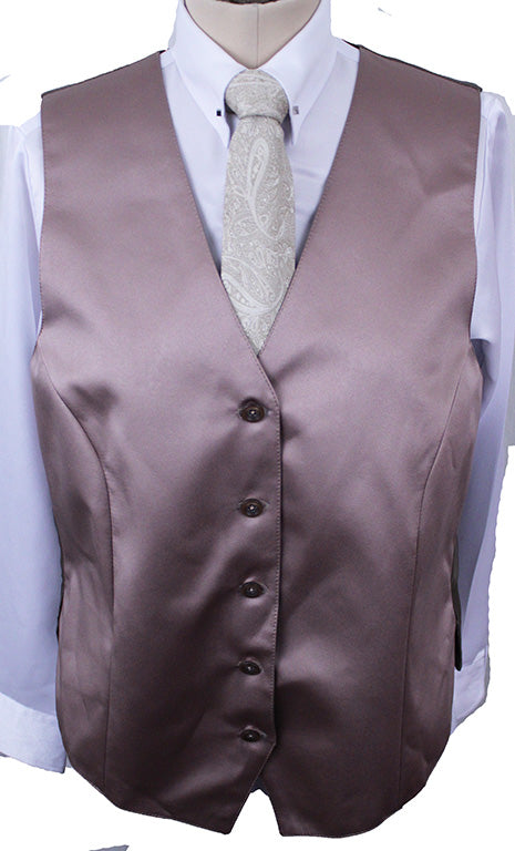 Vest Hawkewood Mauve Sateen
