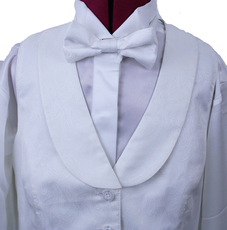 Formal Set Issued By Ellie May Candlelight White Paisley