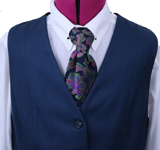 Vest Chavez Teal Blue