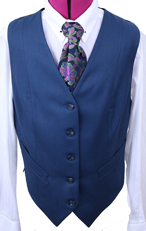 Vest Chavez Teal Blue