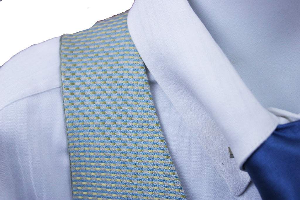 Vest Saddleseat Connection Sage and Gold Basketweave