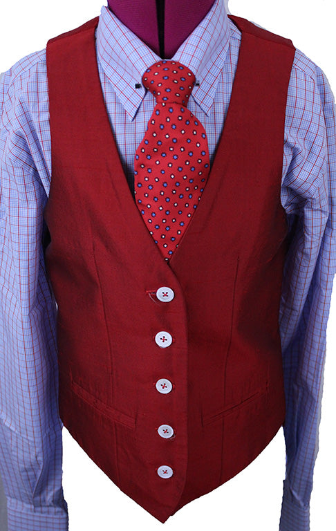 Vest Victory Pass Red Silk