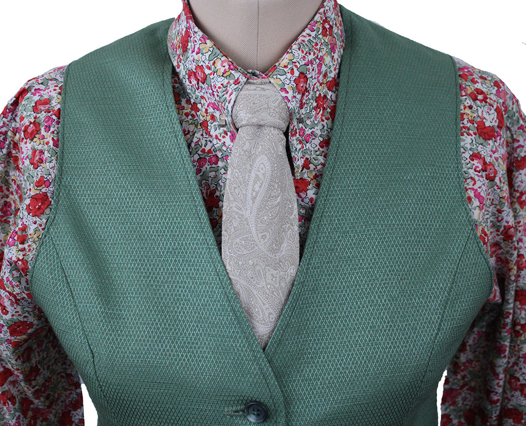 Vest Reed Hill Green Diamond
