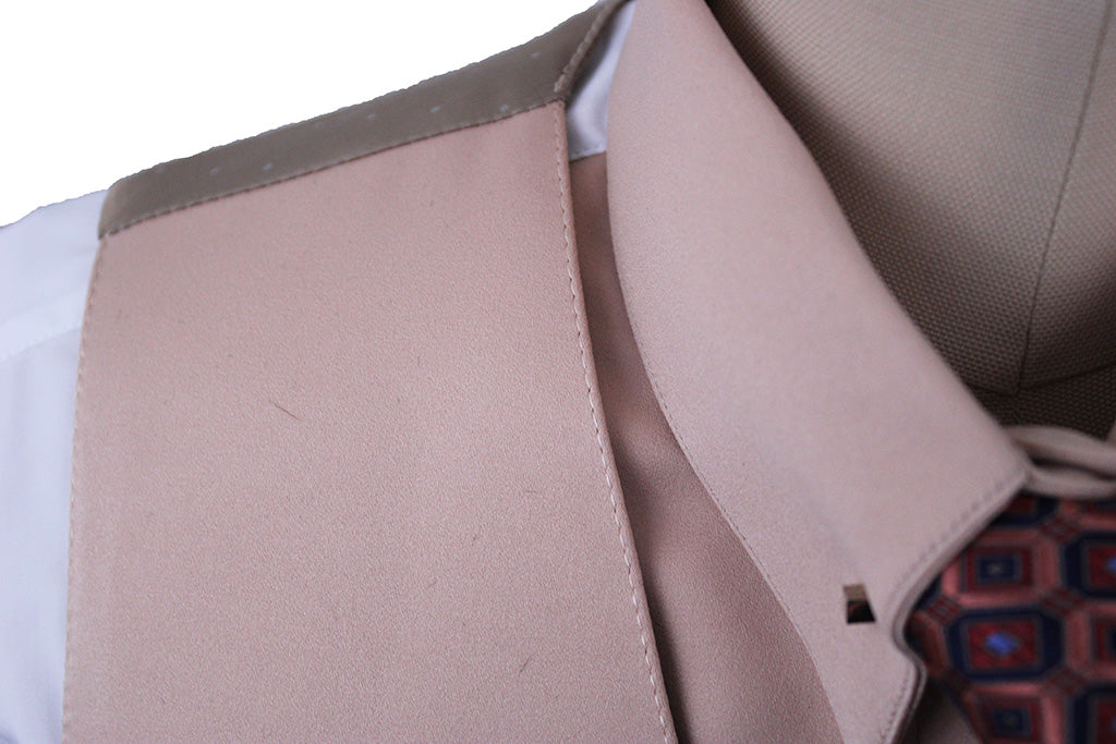 Shirt and Vest Combination Hawkewood Peach Sateen