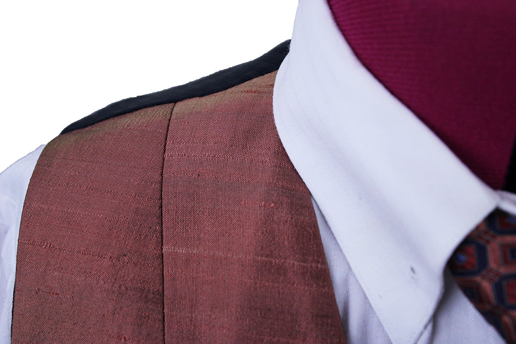 Vest Chavez Salmon Silk