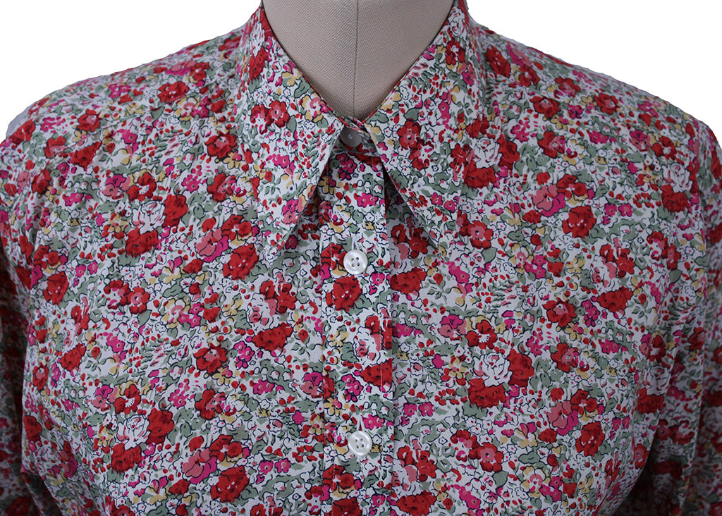 Shirt CCC Red and Green Floral