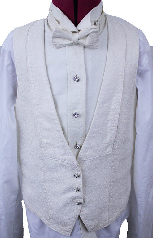 Formal Set Show Season Cream Paisley Brocade