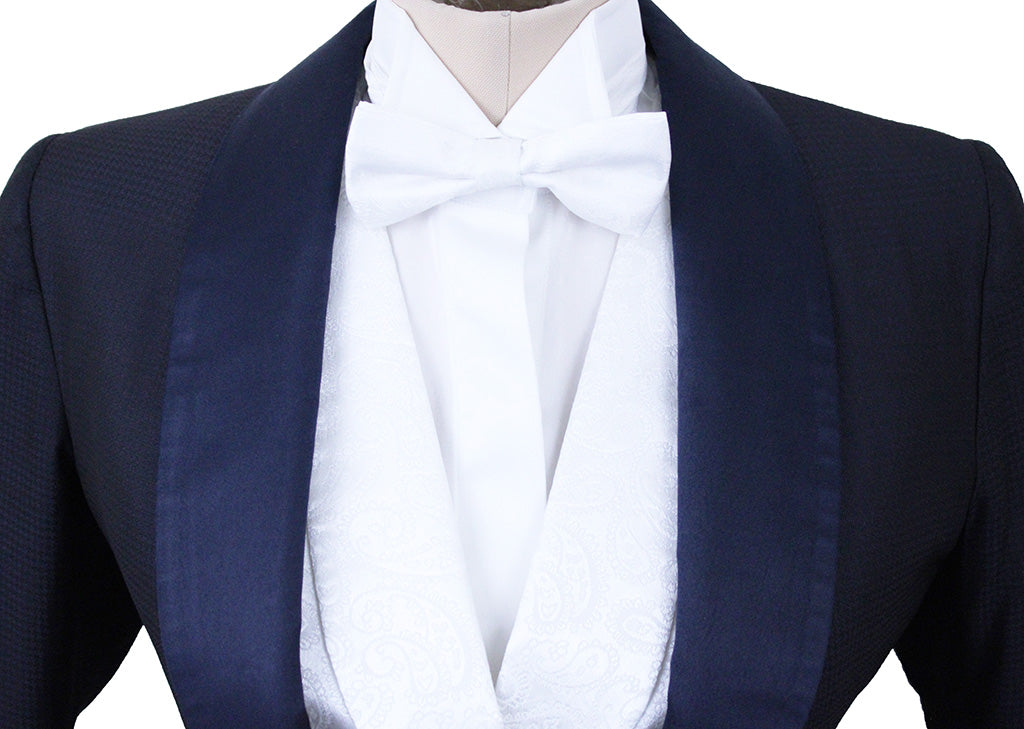Formal Show Season Navy Geometric Puzzle Piece