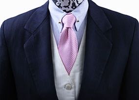 Day Suit Marsha DeArriaga Navy with Blue Glenplaid