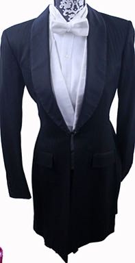 Formal Black Shadow Stripe