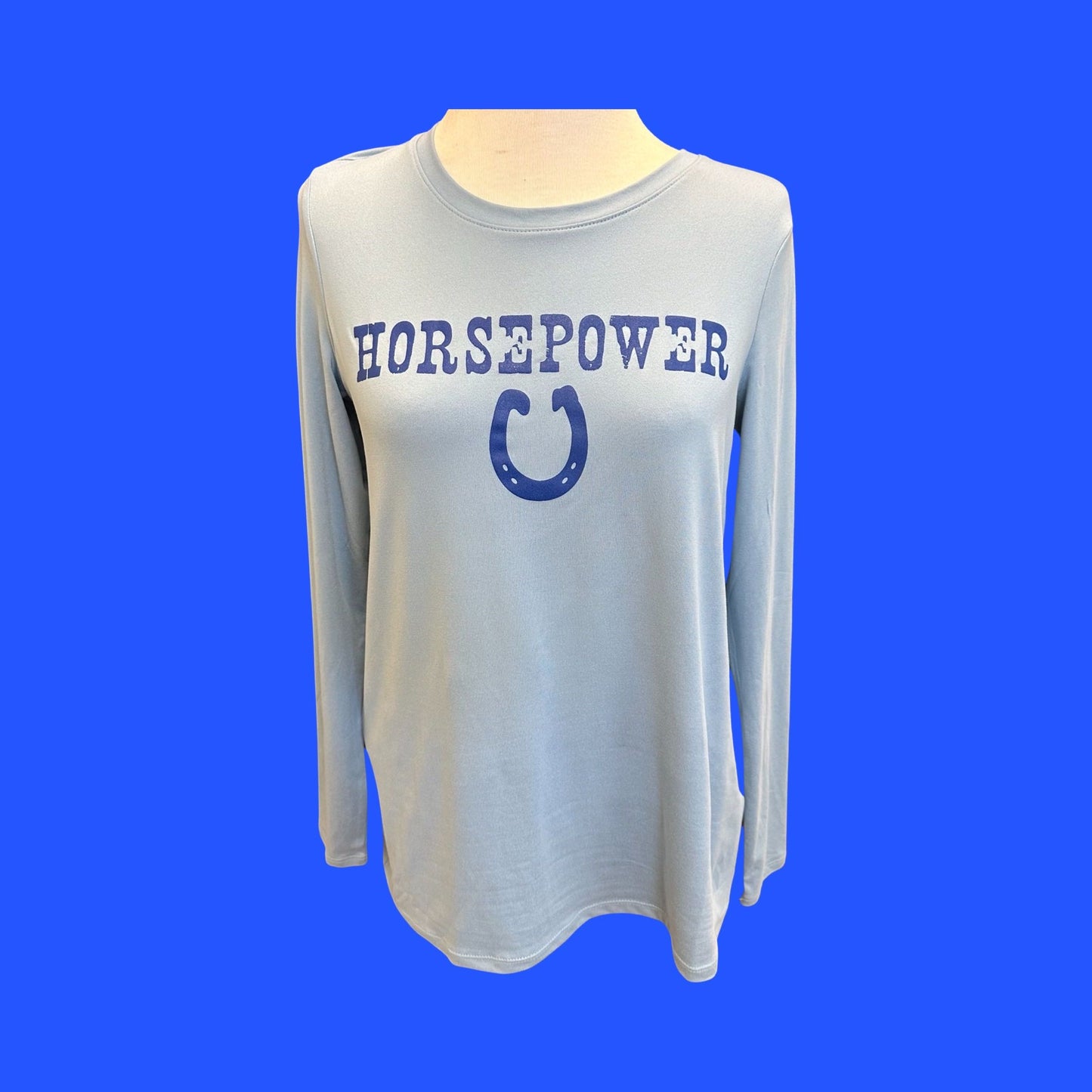 Horsepower Blue Longsleeve sz XS