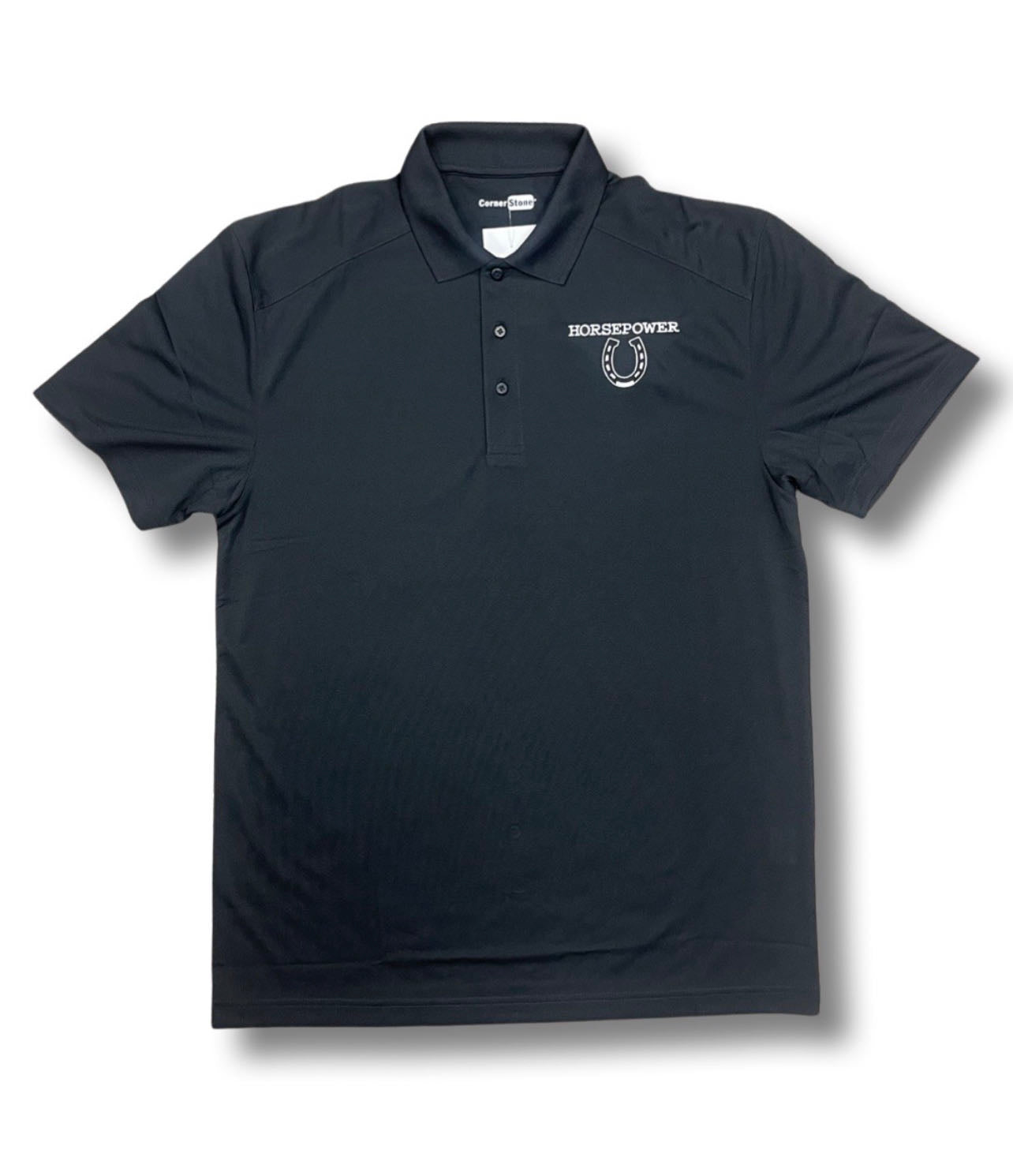 Horsepower Black Polo