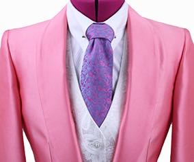 Becker Brothers Coral Pink Sheen Day Coat
