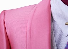 Becker Brothers Coral Pink Sheen Day Coat