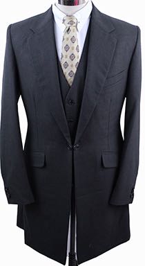 Becker Brothers Hunter and Black Nailhead Day Suit 2 Jods