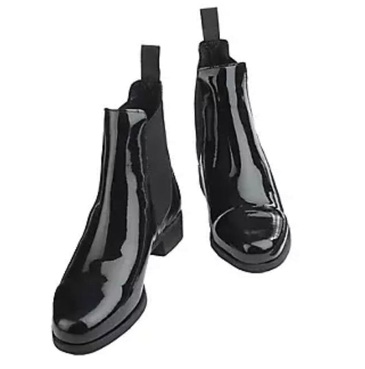 Ovation Black Patent Boots