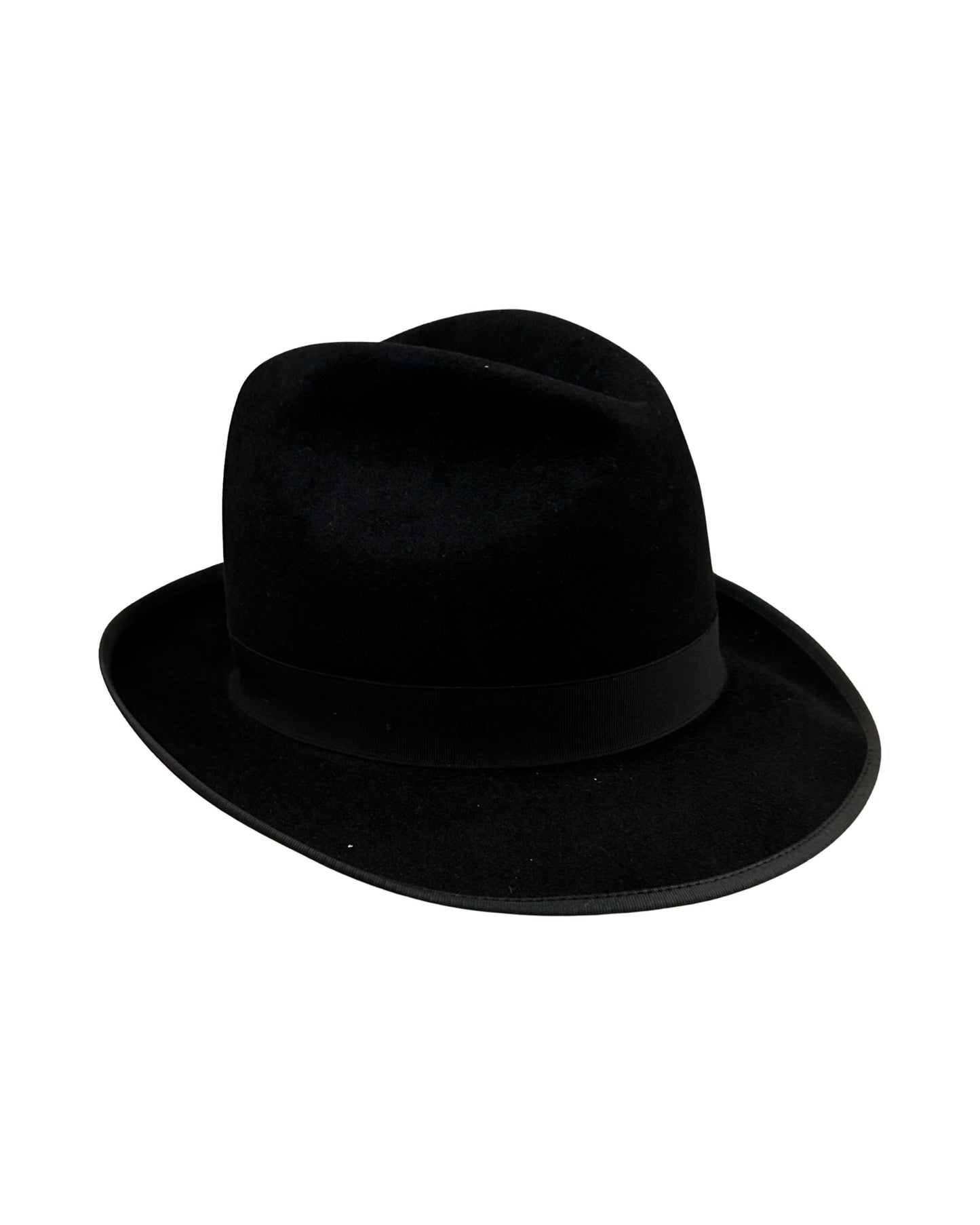 BRAND NEW! Becker Brothers Black Snap Brim size 6 7/8