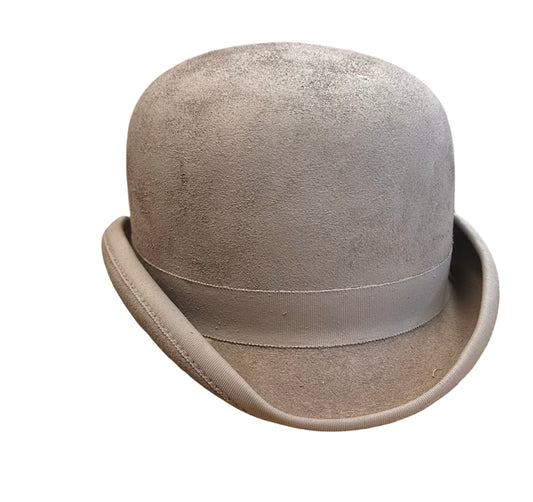 Derby Beaver Brand Dyed Silver Taupe size 6 3/4