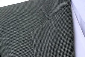 Day Suit Carl Meyers Olive Green Nailhead