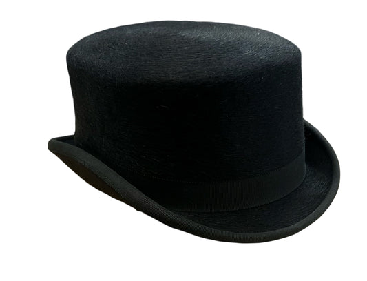 Top Hat DeRegnaucourt Black size 7 1/8