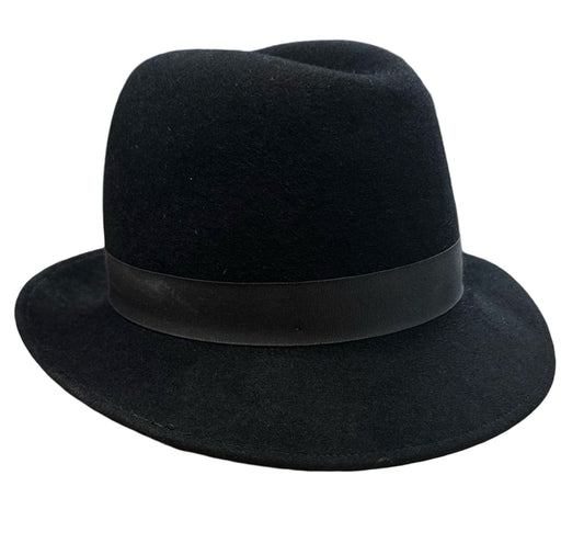 Snap Brim Beaver Brand Black size 7