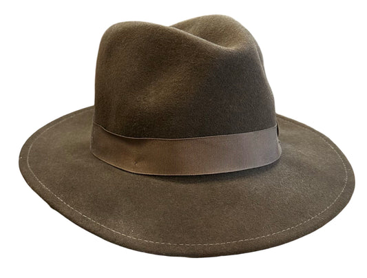 Snap Brim Orvis Brown Hat size 7