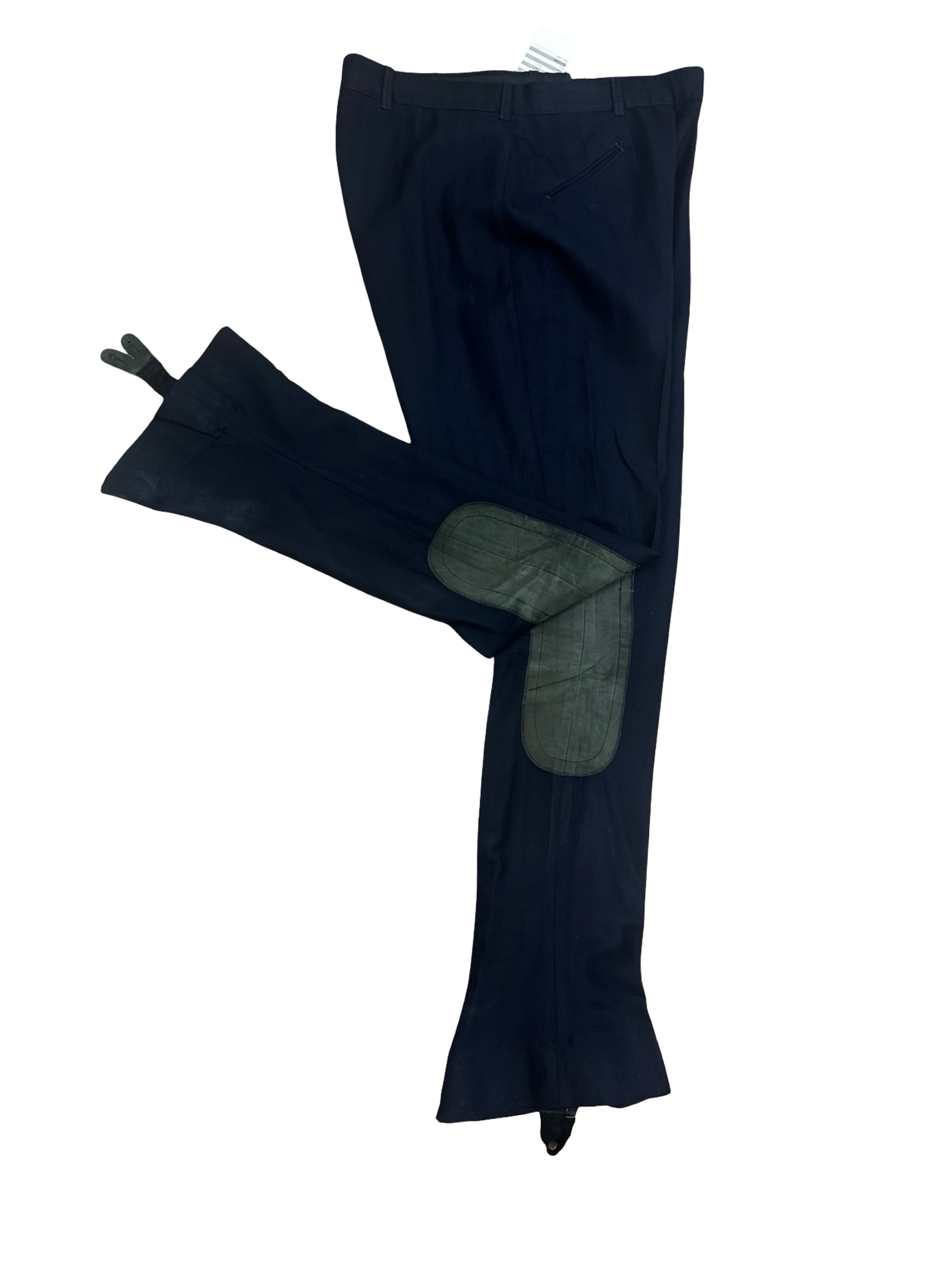 Show Jods Carl Meyers Navy Herringbone – Dressed by Midwest