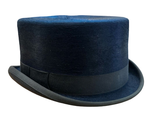 Top Hat Carl Meyers Navy 6 7/8