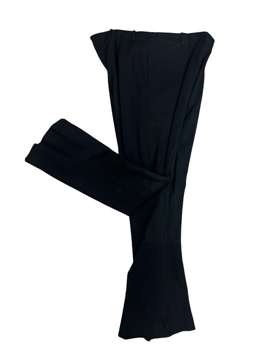 Siège de selle équestre stretch show jods noir - enfant Siège de selle équestre stretch show jods noir - enfant
