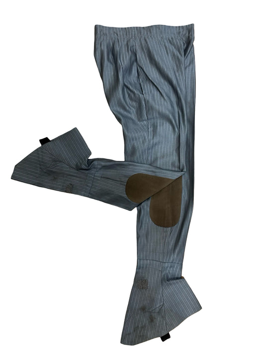 Show Jods DeRegnaucourt Ice Blue Shadow Stripe Sheen