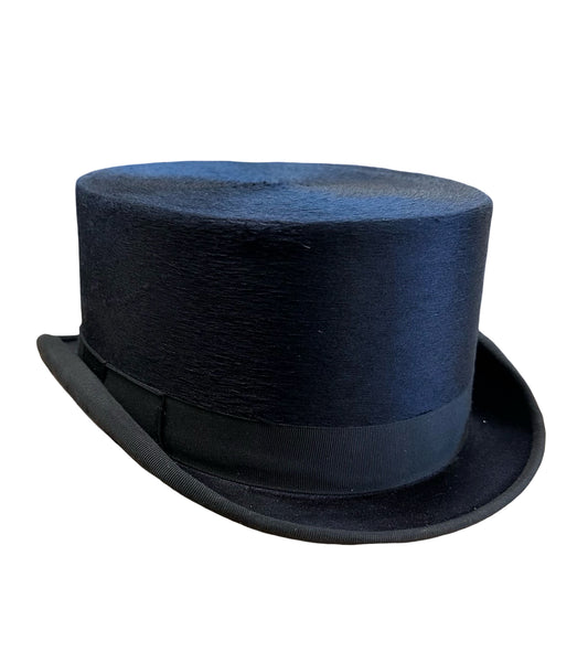 Top Hat Carl Meyers Navy size 6 7/8