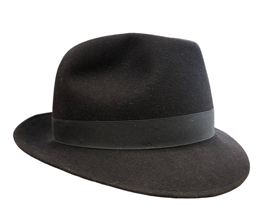 Snap Brim Beaver Brand Navy 7 1/4