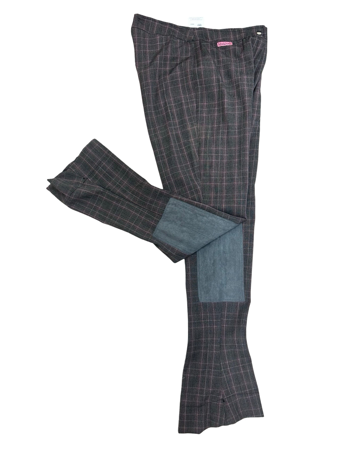 Mod Jods Grey and Pink Plaid size Ladies 12L