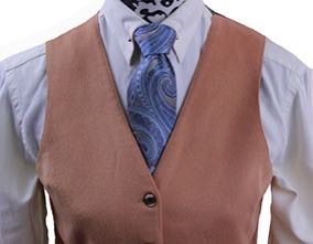 Vest Carl Meyers Melon Wool
