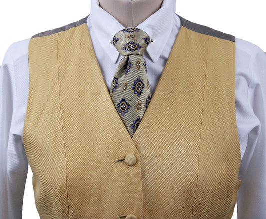 Vest Chavez Yellow Pindot