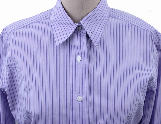 Shirt Becker Brothers Purple Stripe