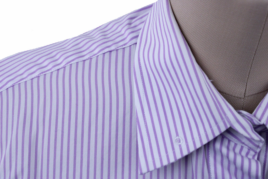 Issued By Ellie May Lavender Stripe Shirt