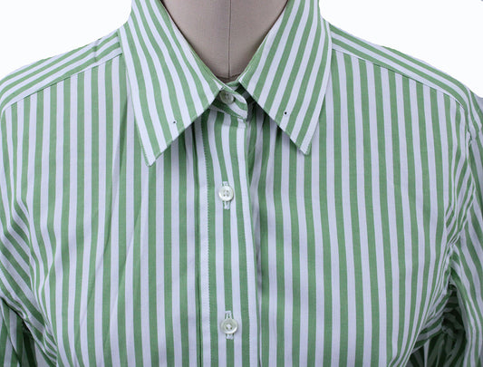 Shirt Becker Brothers Green Stripe