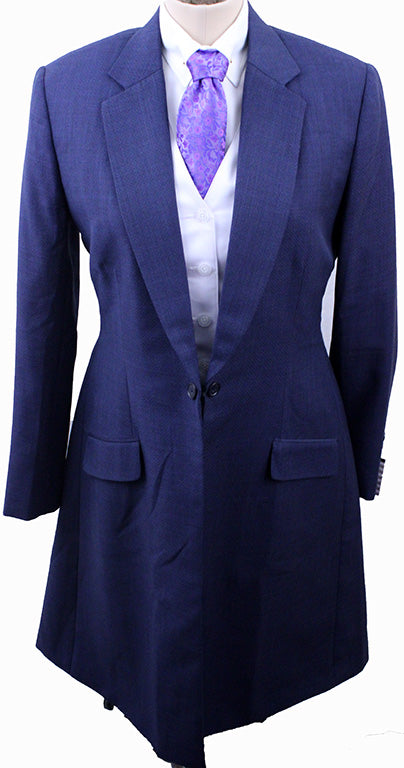 Issued By Ellie May Navy with Bronze Dot Day Suit