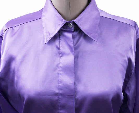 Shirt Hartmeyer Purple Satin