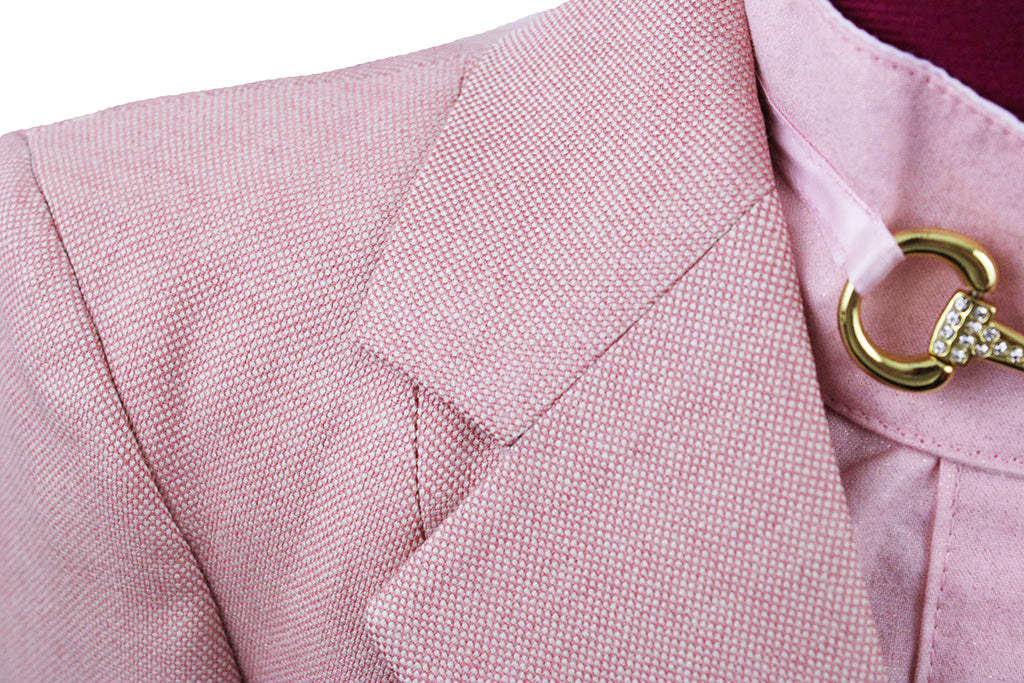 BRAND NEW! Becker Brothers Pale Pink Nailhead Hunt Coat